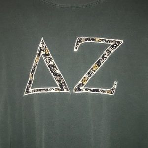 Delta Zeta Long Sleeve Comfort Color
